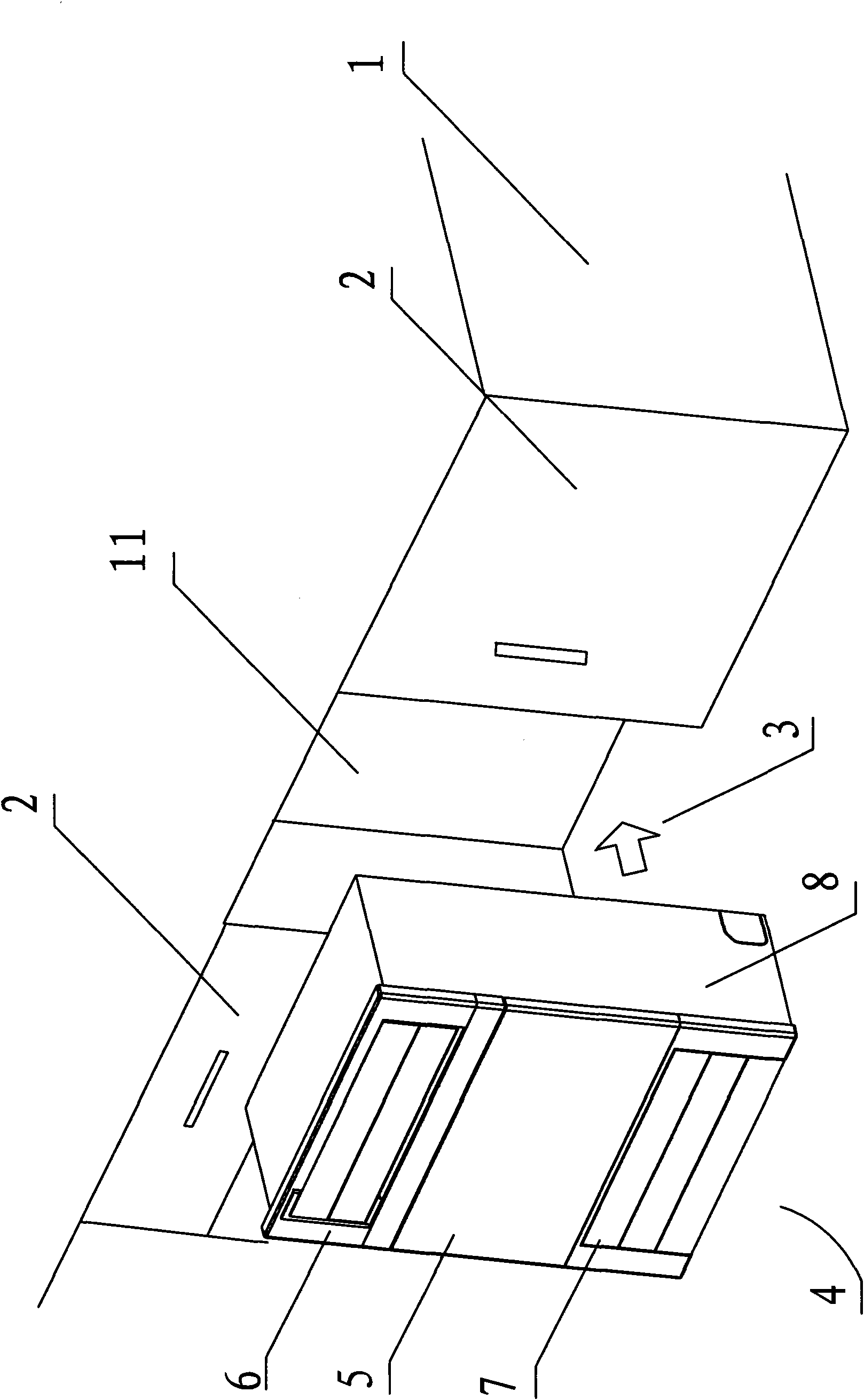 Built-in air conditioner indoor unit