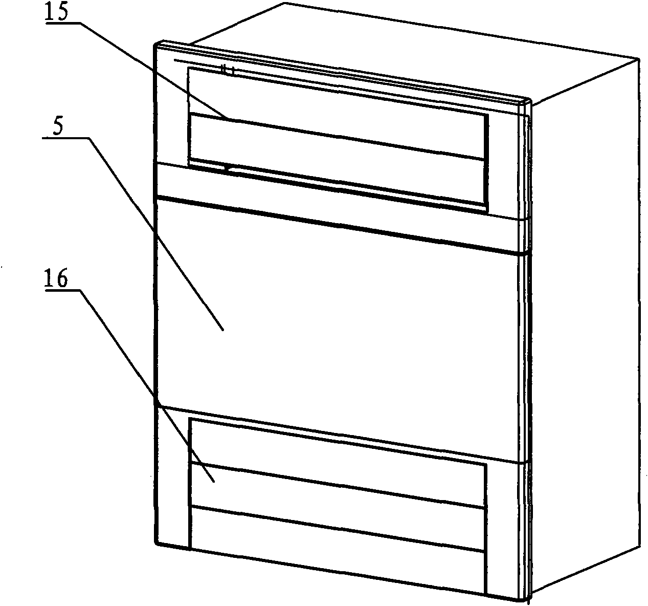 Built-in air conditioner indoor unit