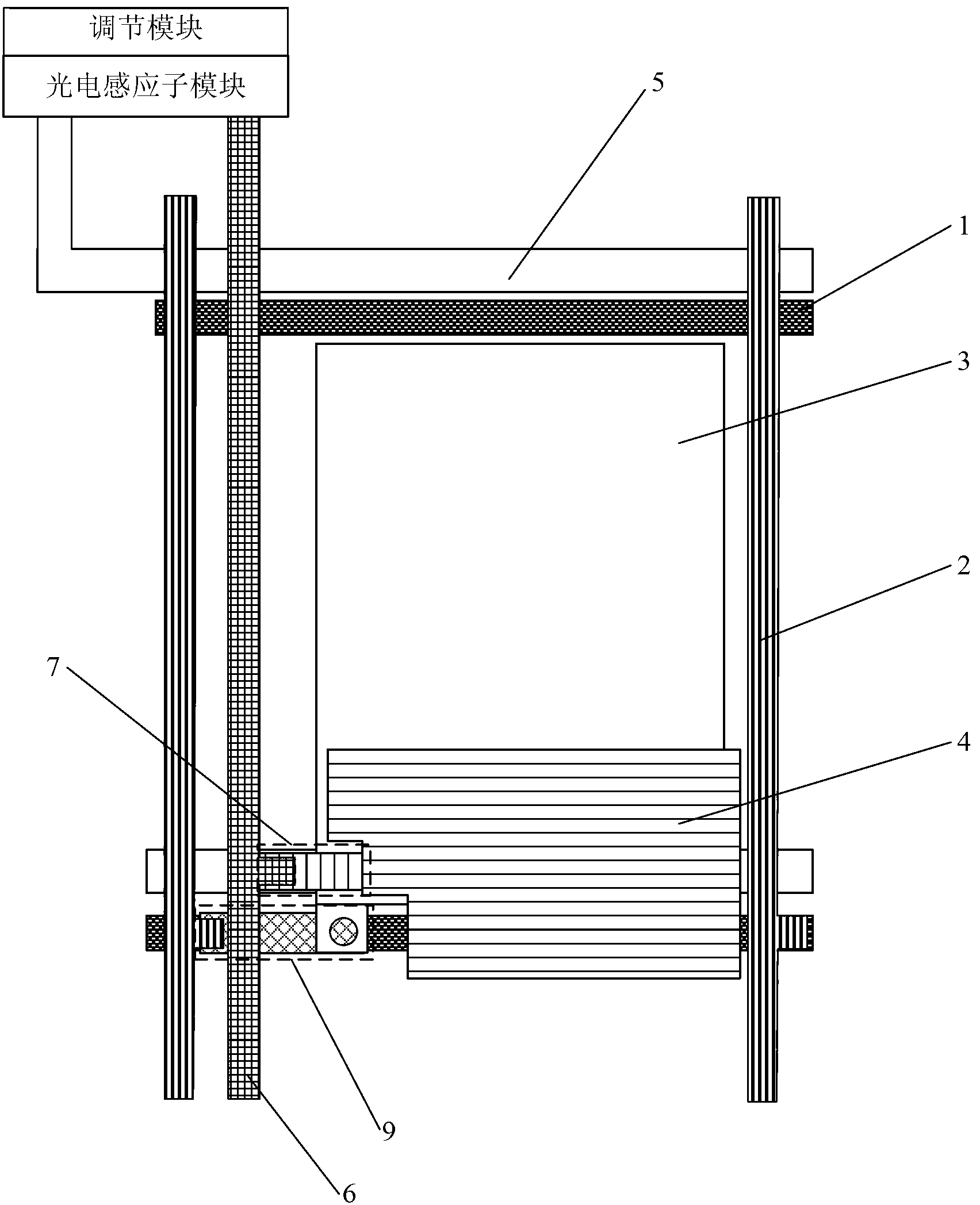 Array substrate and semi-permeable and half-reflecting LCD panel