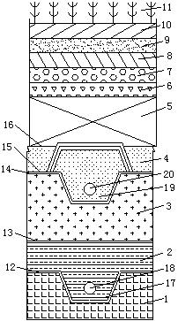 Safe ecological system for treating heavy metal solid waste