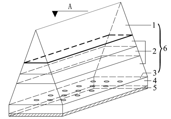 Multilayer sound-absorption wedge having resonance sound absorption structure