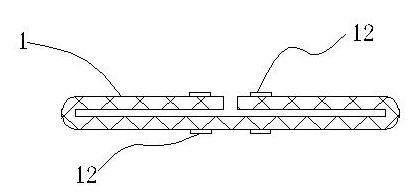 Processing and forming method of double-layer type cellular shade