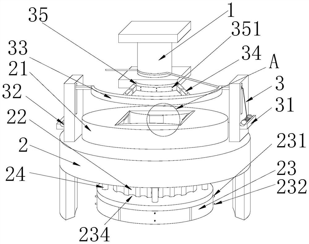 Adjustable oil-immersed transformer coil restraining device