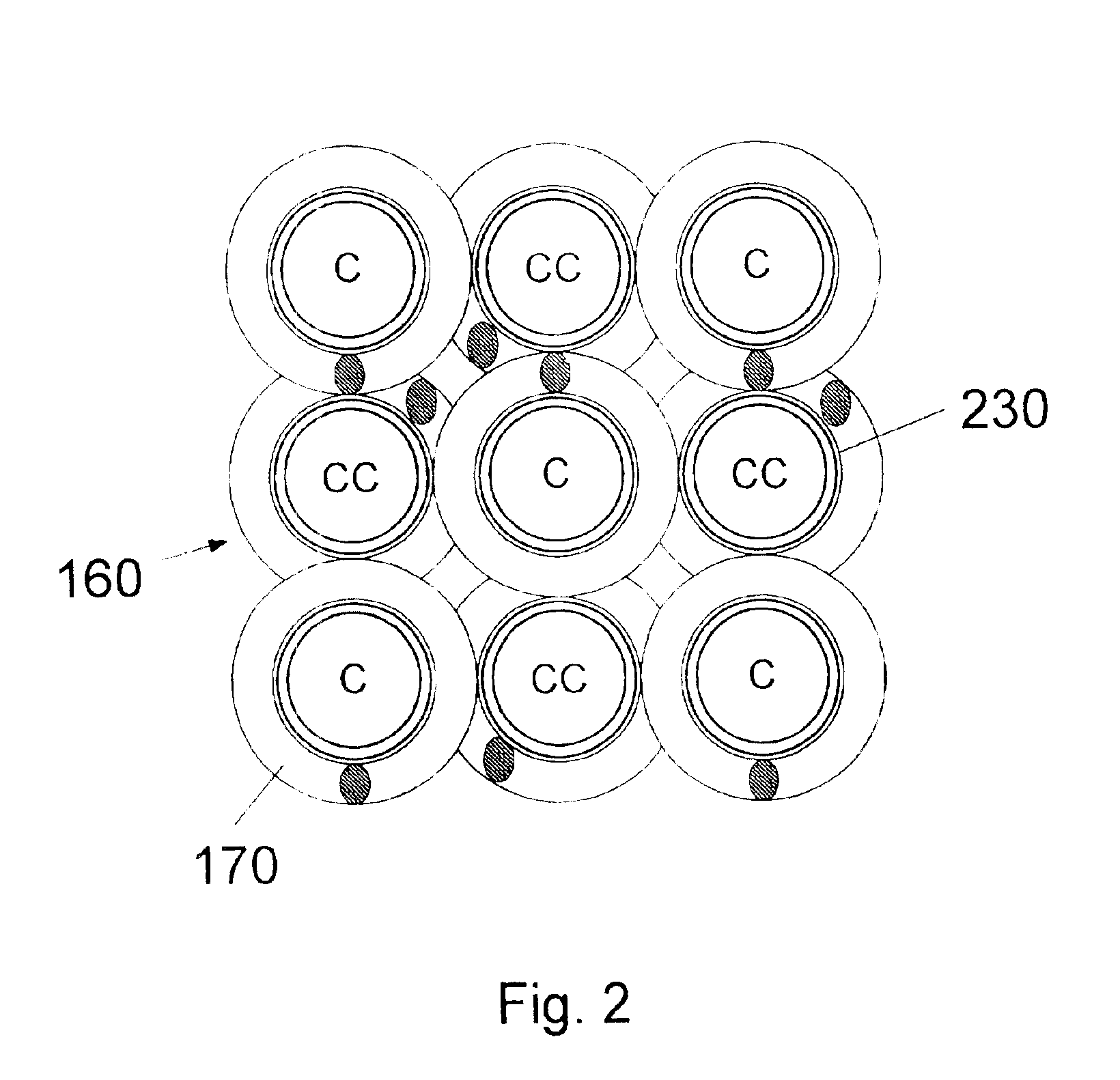 Heat exchanger flow-through tube supports