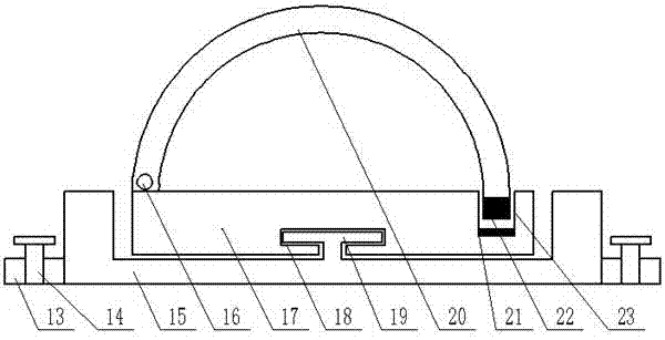 Electric cabinet capable of facilitating wire fixation