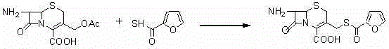 New preparation method of ceftiofur sodium