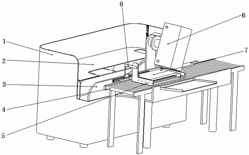 Heavy type lead-acid storage battery turnover device