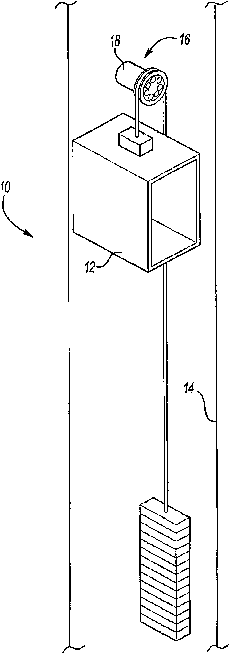 Permanent magnet elevator disk brake