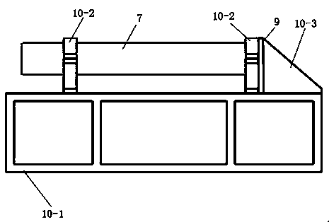 Test system and test method for underwater explosion impact equivalent loading experiment