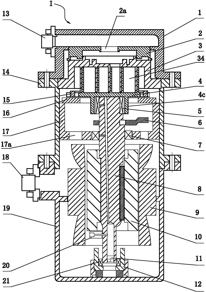 Self-lubricating vortex expansion power generation set