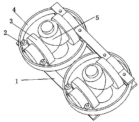 Bearing type universal chain