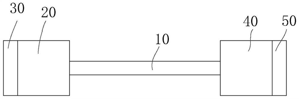 An electromagnetic wave transmission waveguide