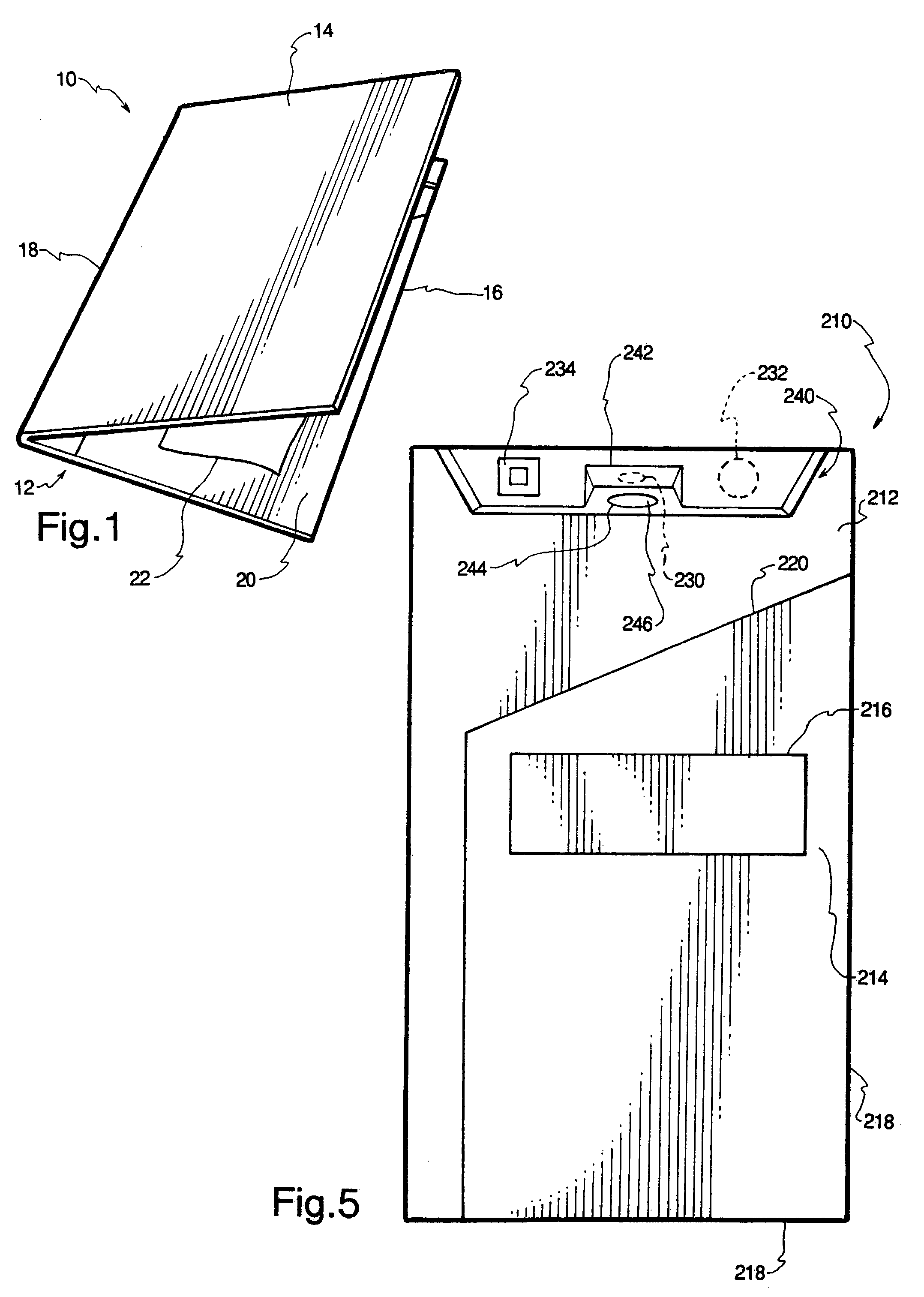 Illuminated document caddy