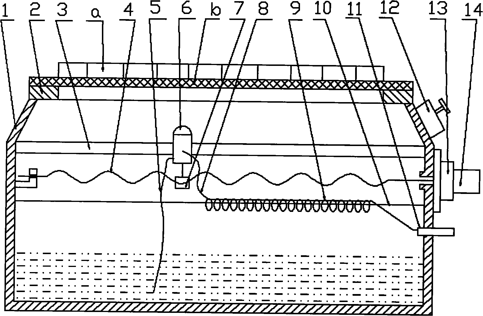 Plate-type workpiece pattern spraying and marking device