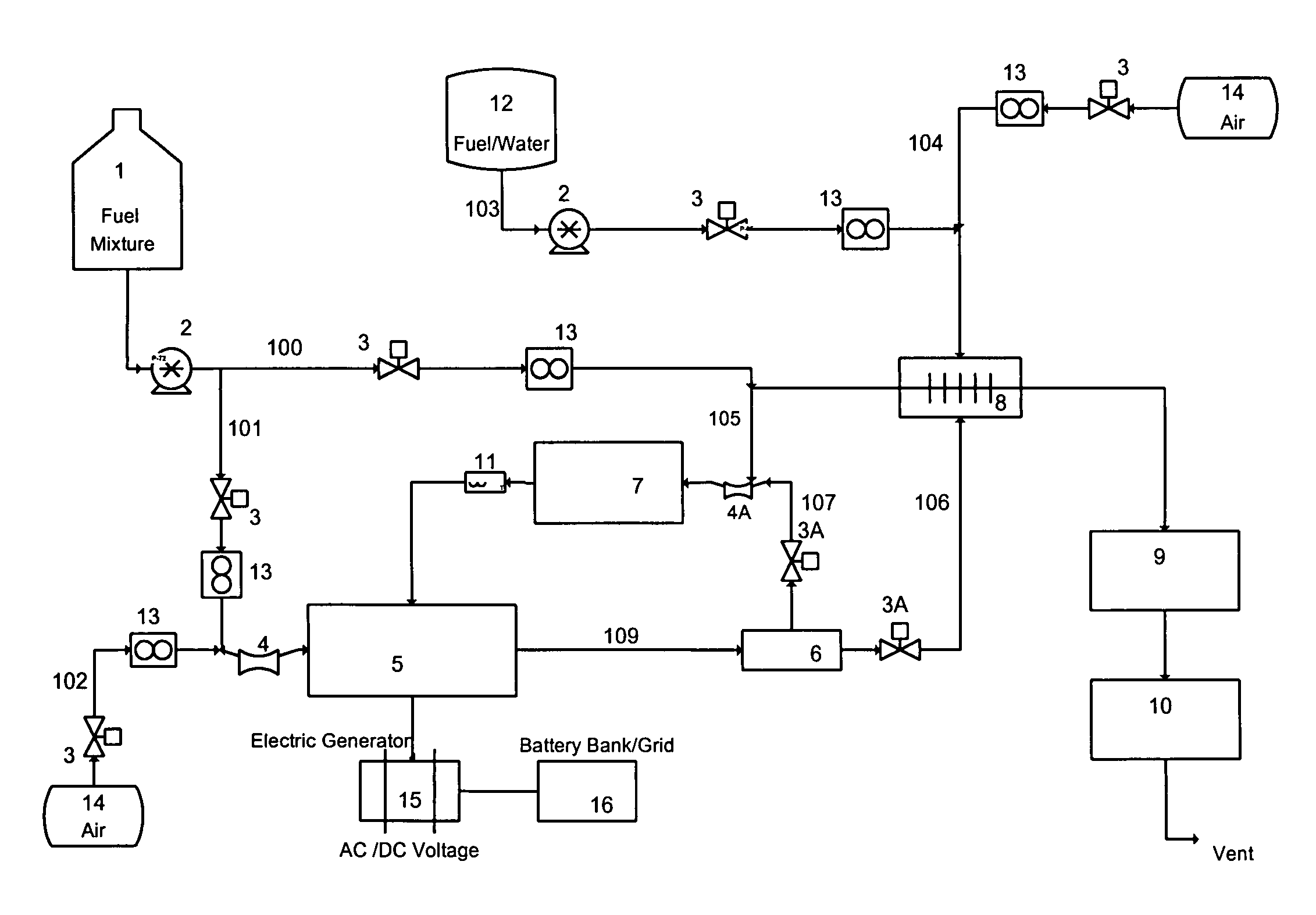 Catalytic EGR oxidizer for IC engines and gas turbines