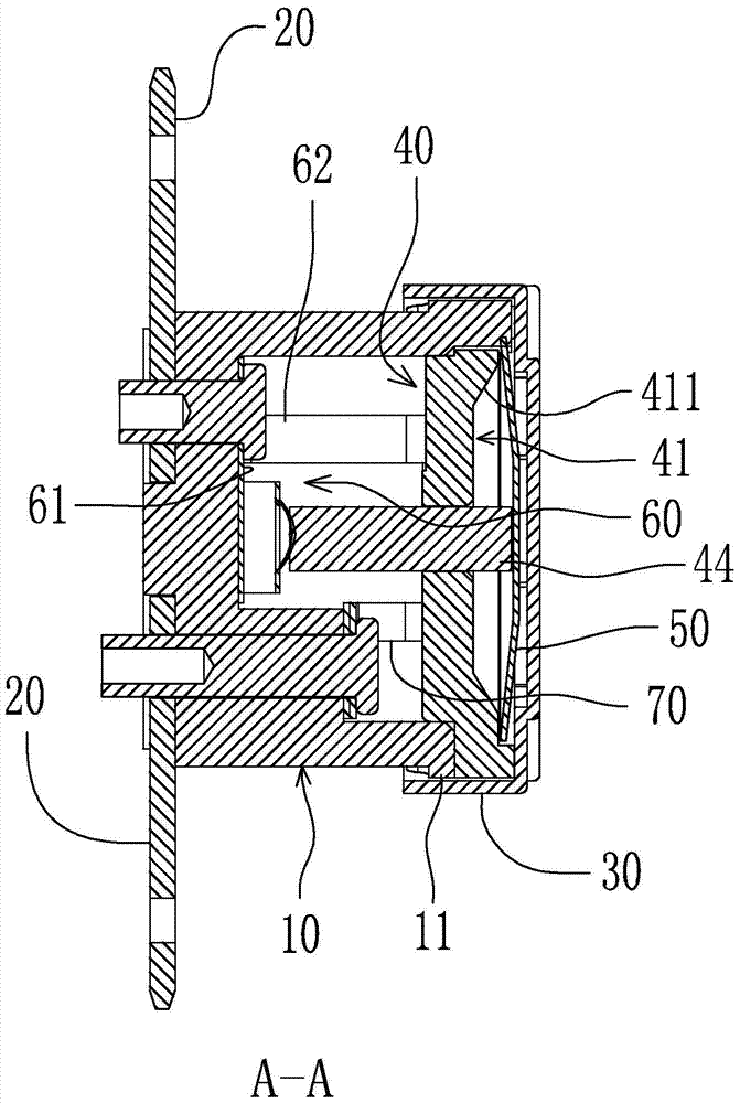 Shrapnel-type power-off reset temperature control switch that can control two circuits