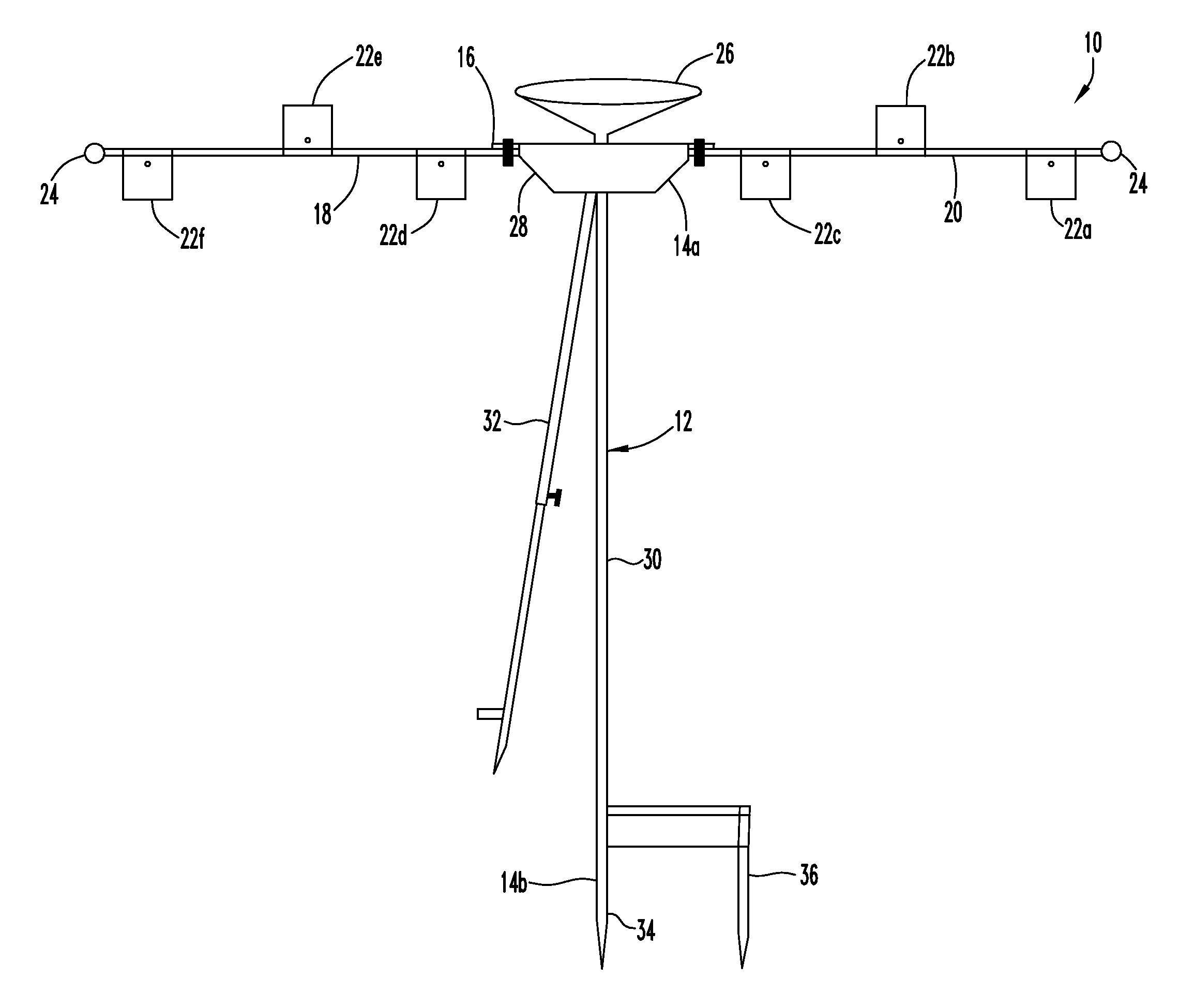 Portable target rack