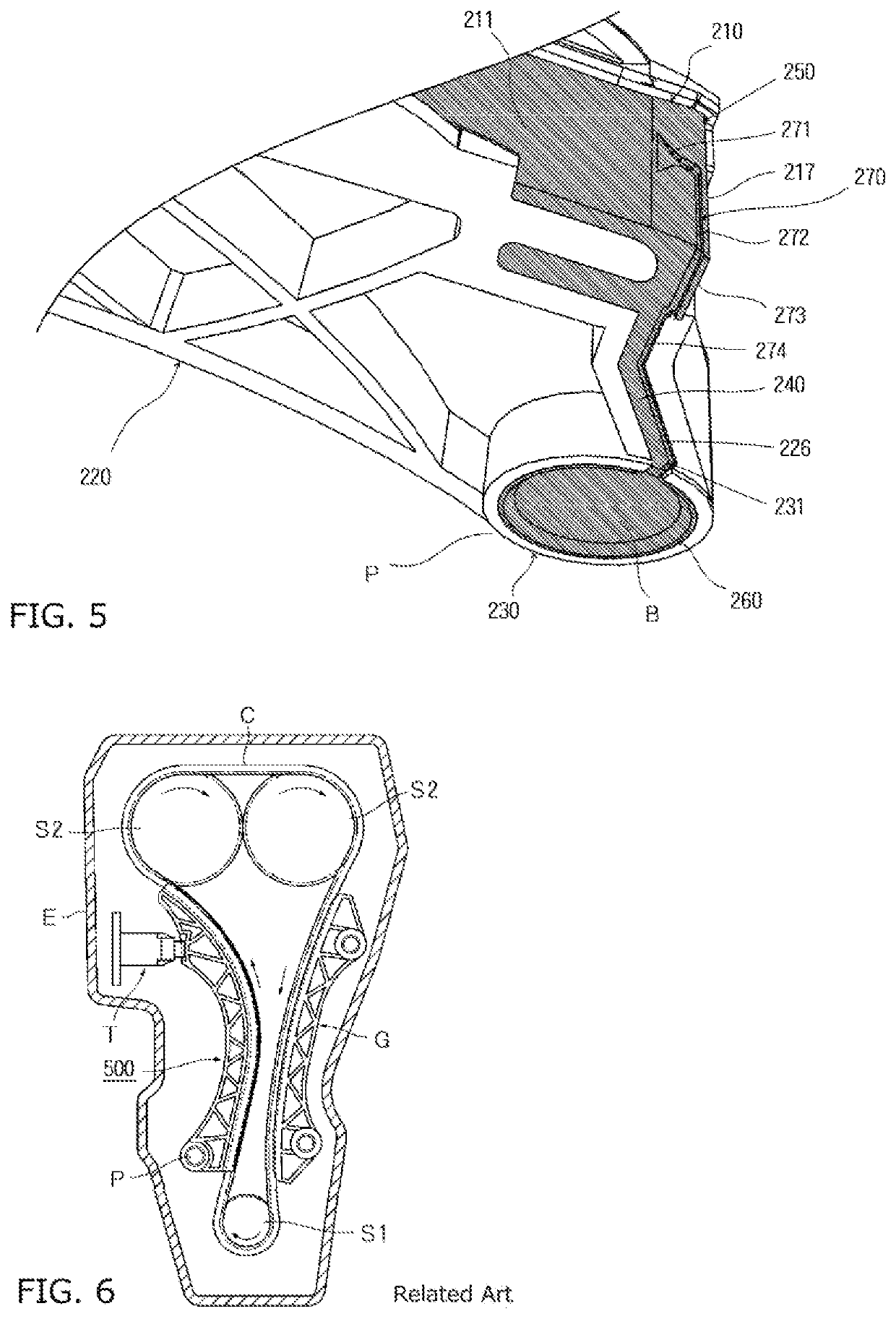 Tensioner lever