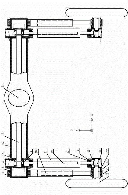 Automatic lifting drive axle