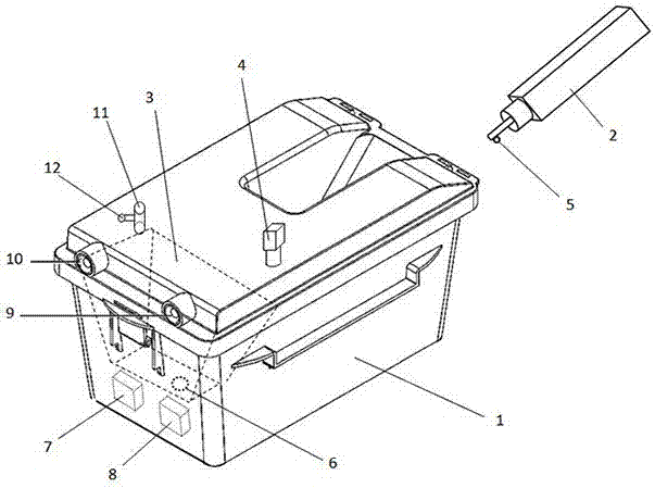 Animal sealing cage with intelligent monitoring function in labs