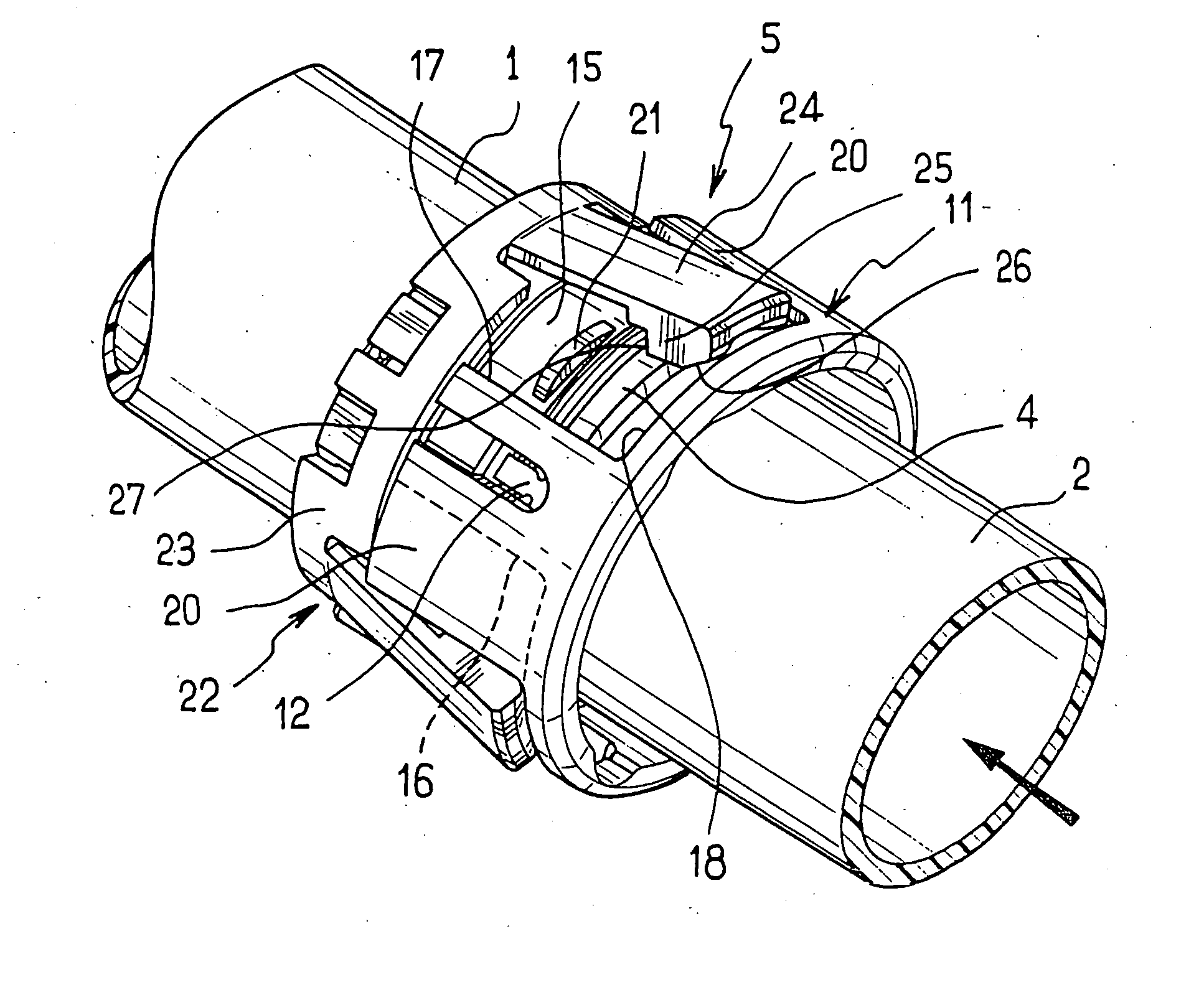 Quick coupling device