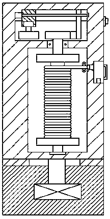 A bridge pavement cleaning device