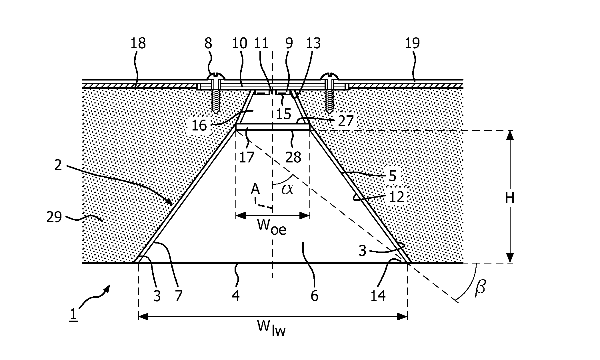 Illumination device and luminaire