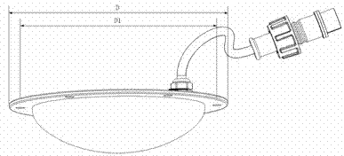 Universal LED bulb formation method and liquid fluorescent LED bulb