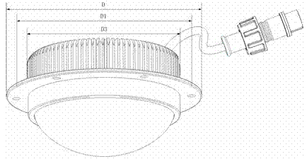 Universal LED bulb formation method and liquid fluorescent LED bulb