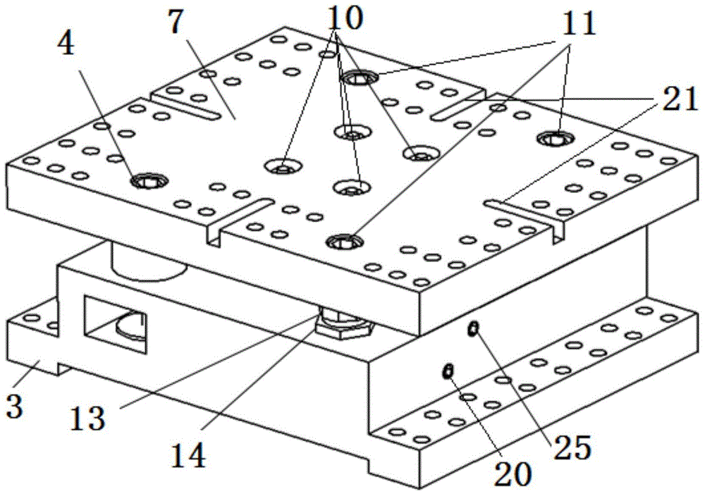 Mechanical interface device of machine tool module