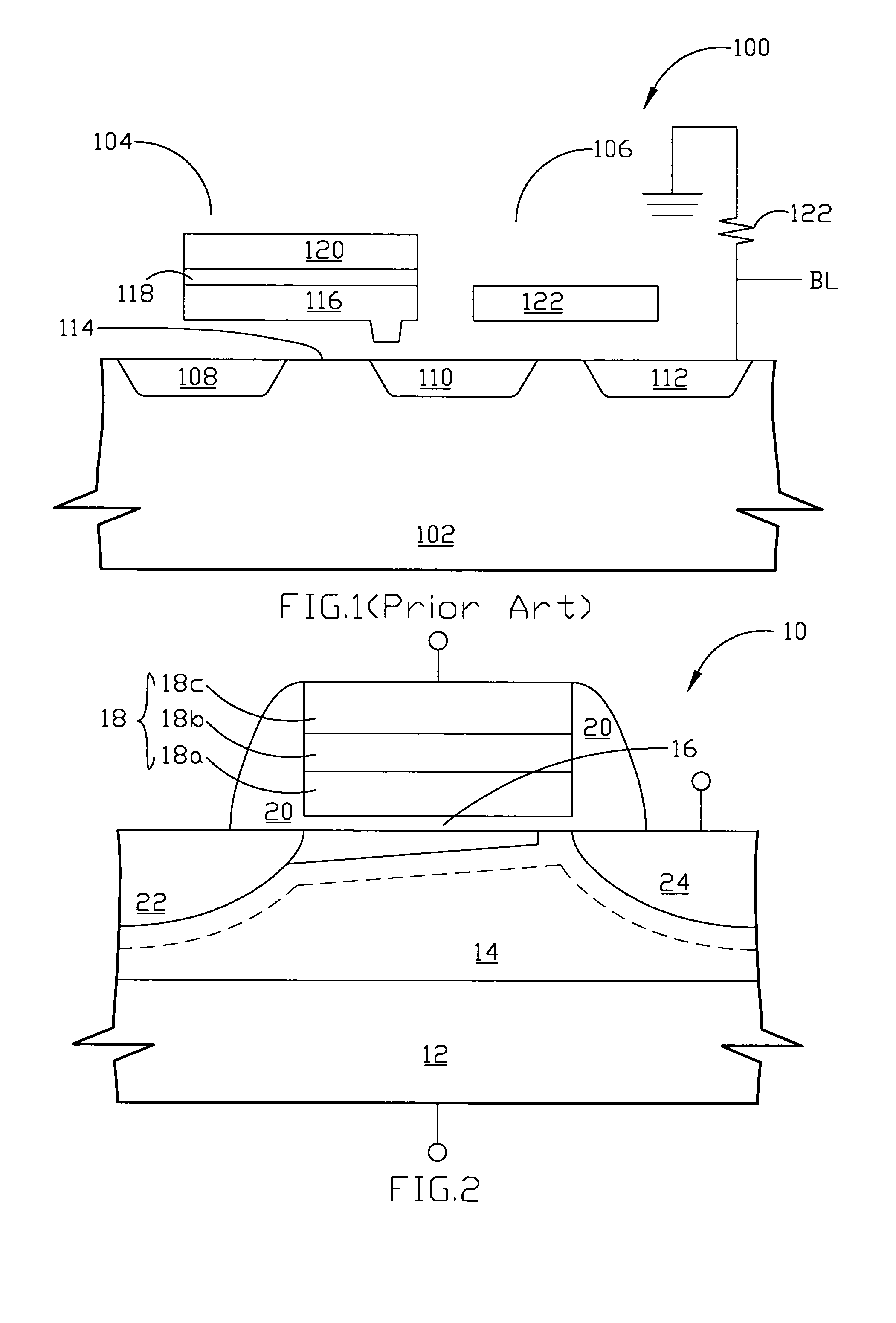 Non-volatile memory technology suitable for flash and byte operation application