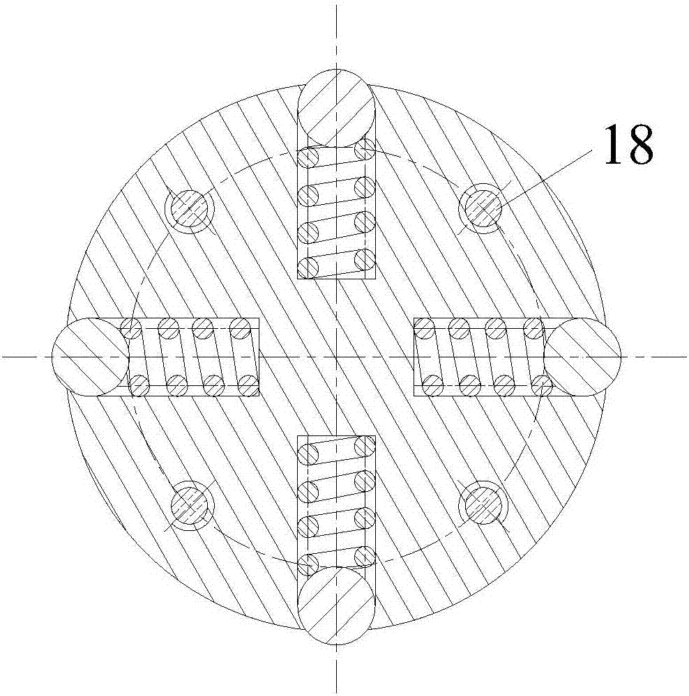 A special boring bar for deep hole inner groove processing