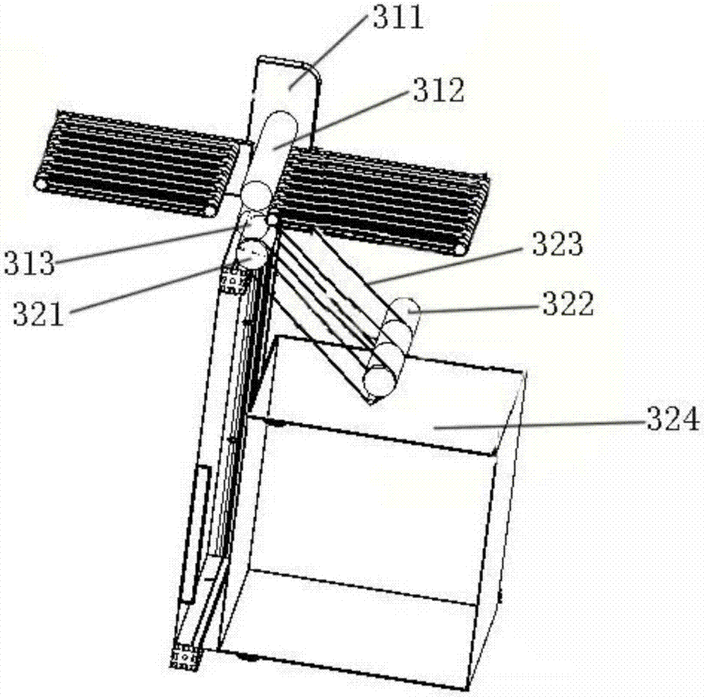 Film tearing method for sequentially tearing top films and bottom films of OLED (organic light-emitting diode) materials