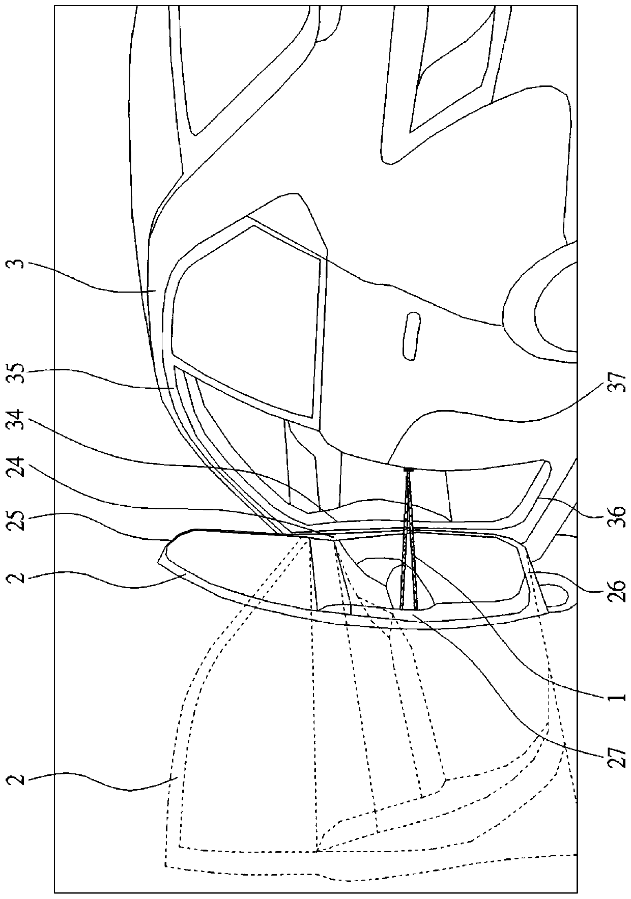 Car door opening mechanism