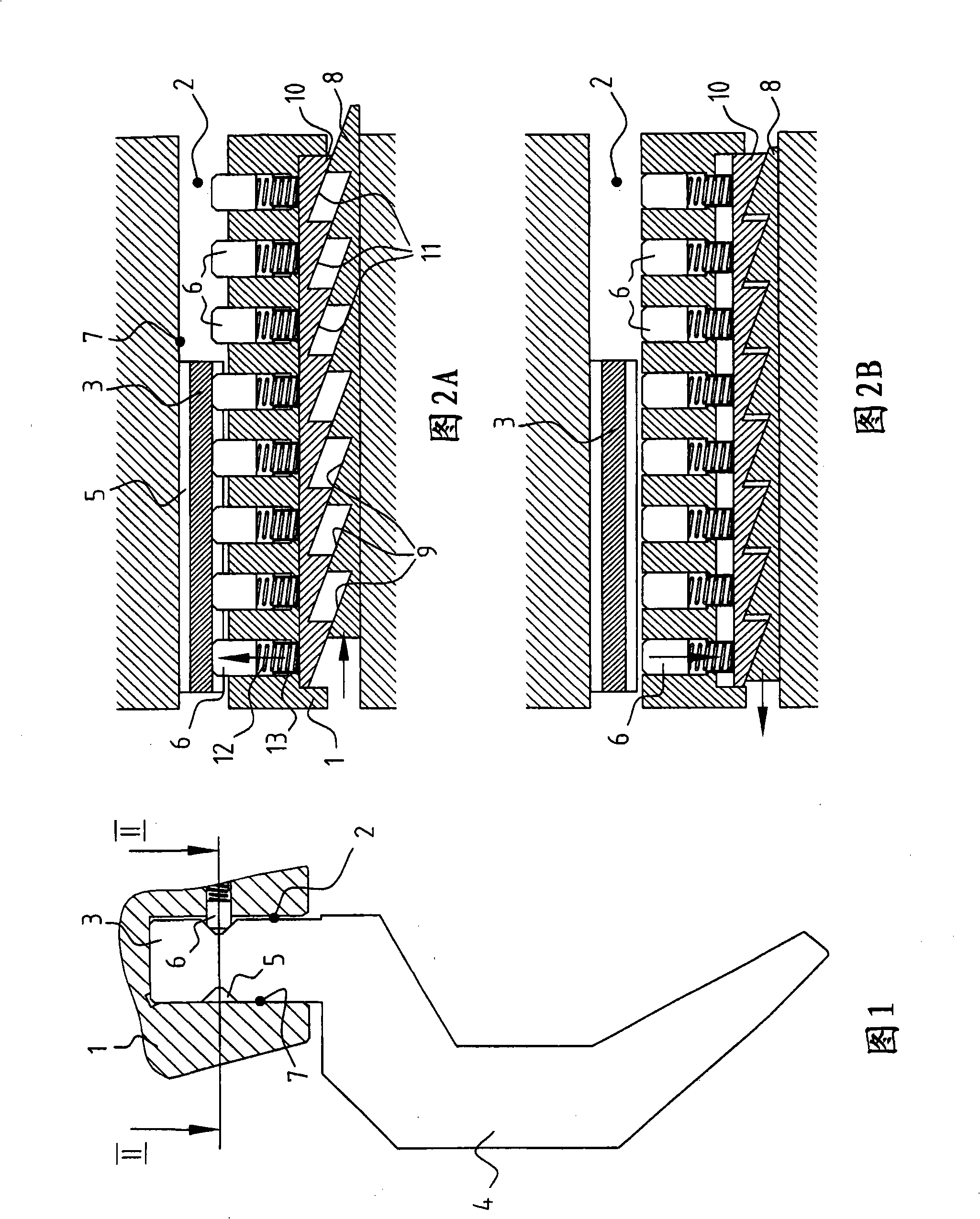 Clamping beam