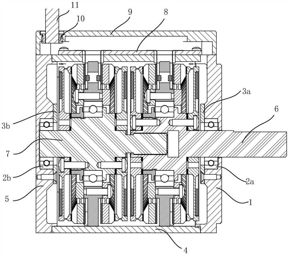 Multi-shaft four-stator-rotor series ultrasonic motor