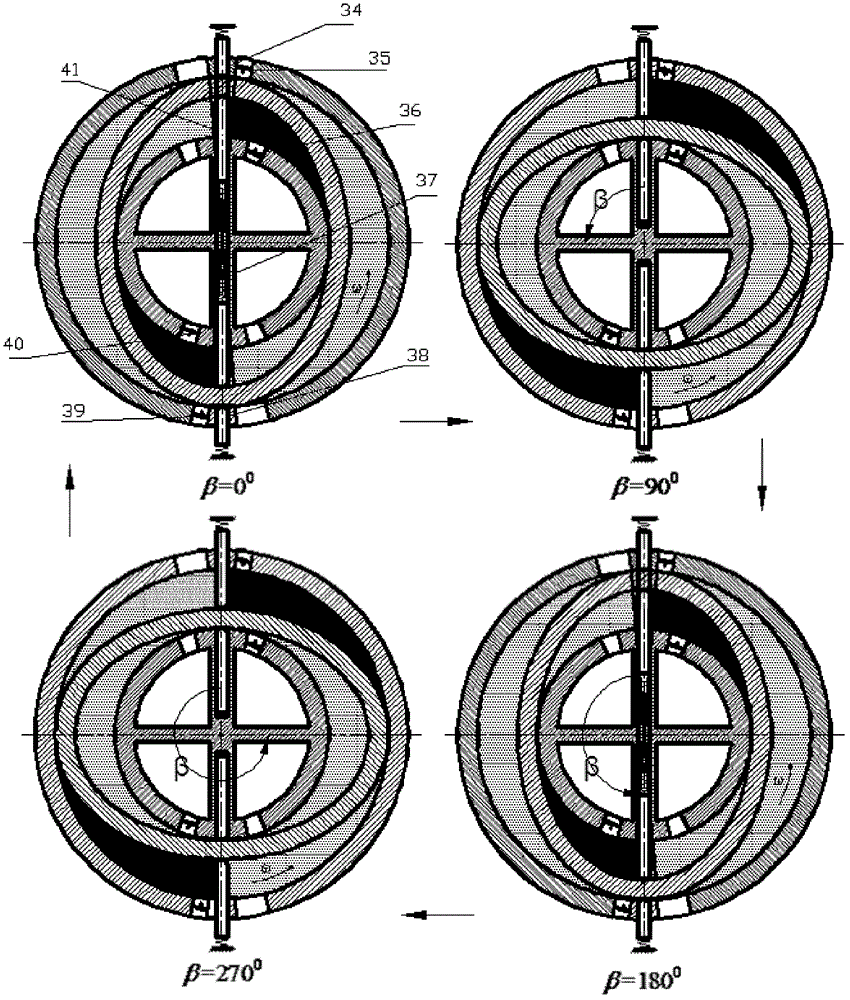 Double-cylinder rotary compressor