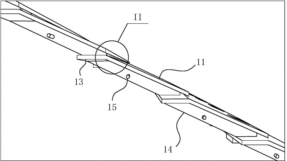 Fixed grate and incineration system applying same