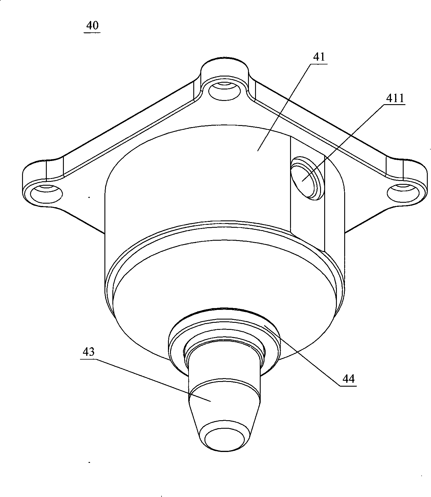 Cover gas blowing device for laser welder head