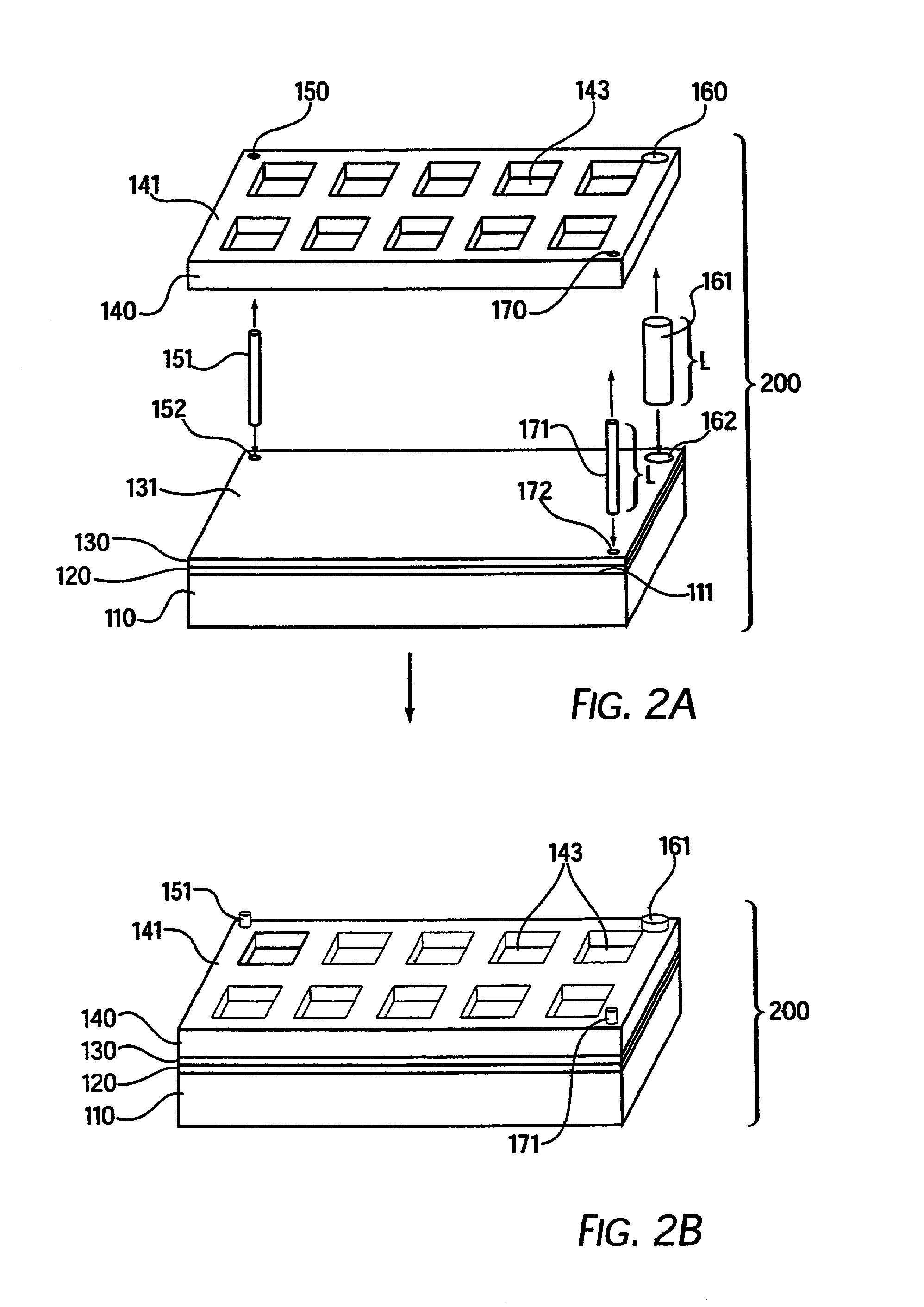 Methods of arraying biological materials using peelable and resealable devices