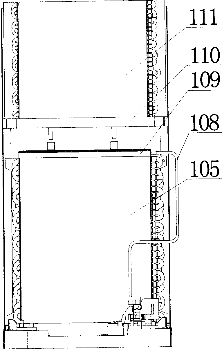 Movable air conditioner and control method for removing condensation water