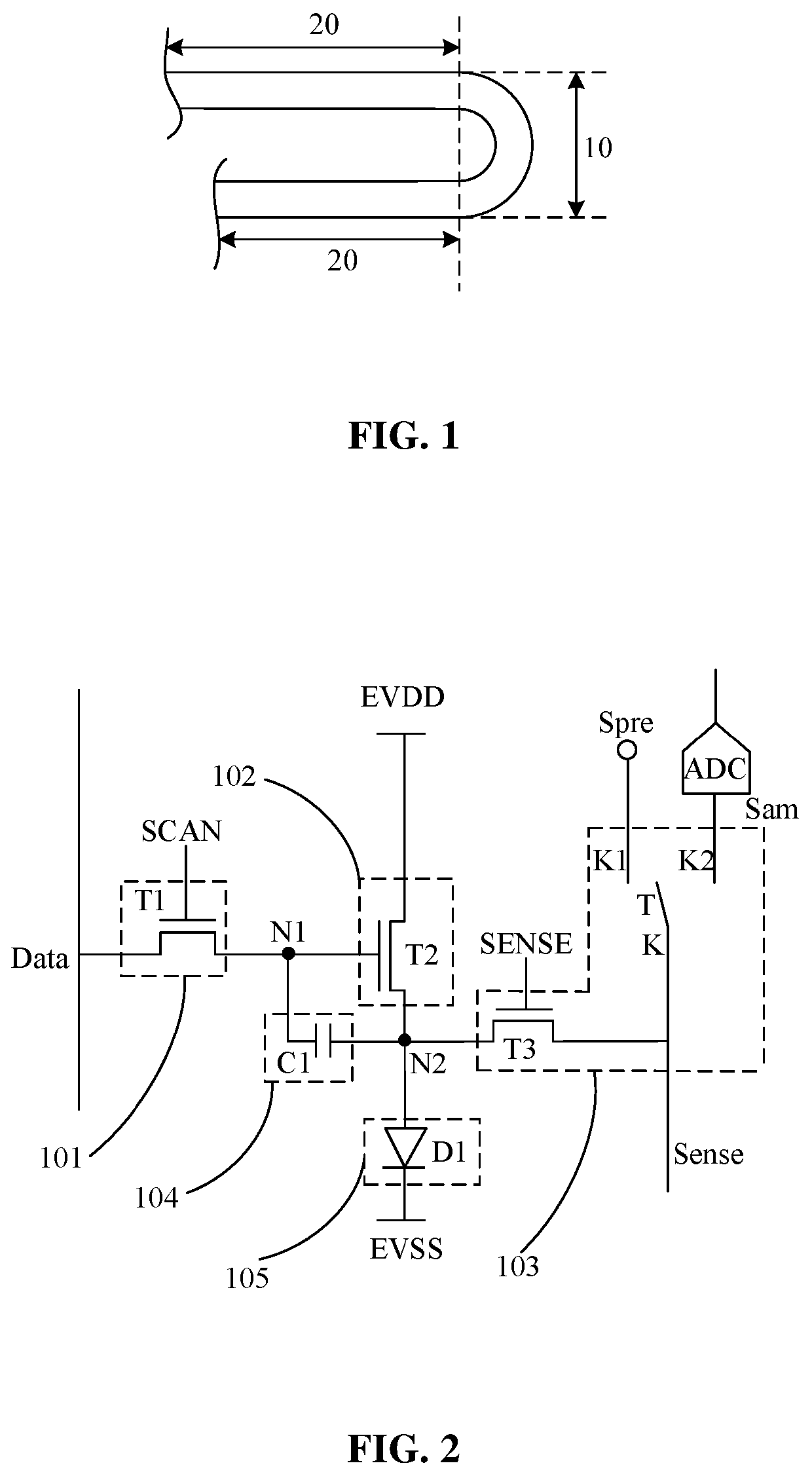 Organic light emitting diode display panel and display device