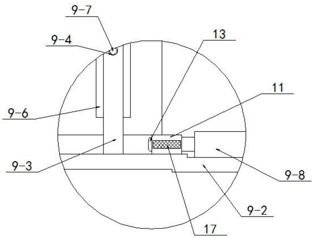 Automatic conveying type paint spraying device for furniture processing