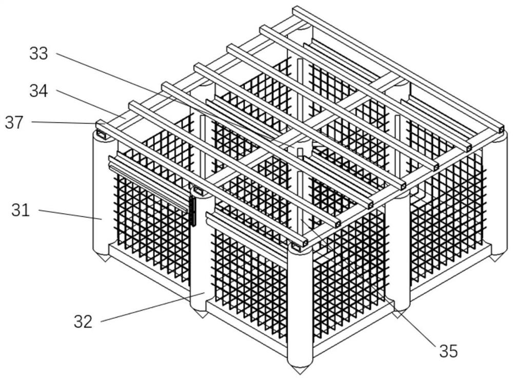 An offshore mobile farming and hydrogen production equipment