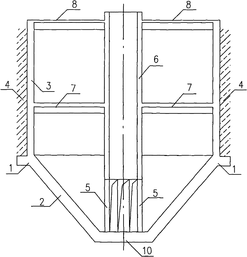 A swirling pool and its construction method