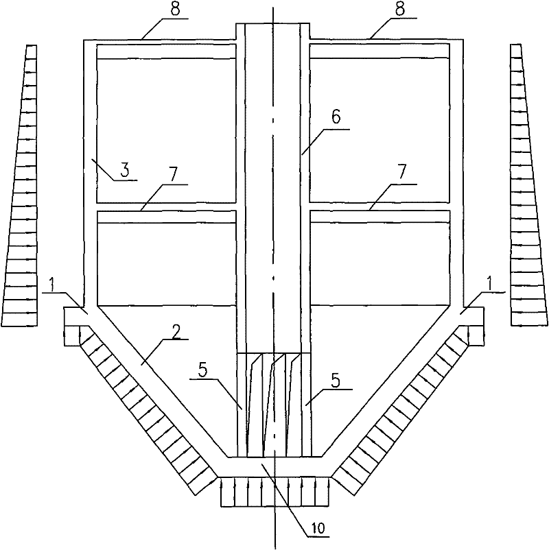 A swirling pool and its construction method