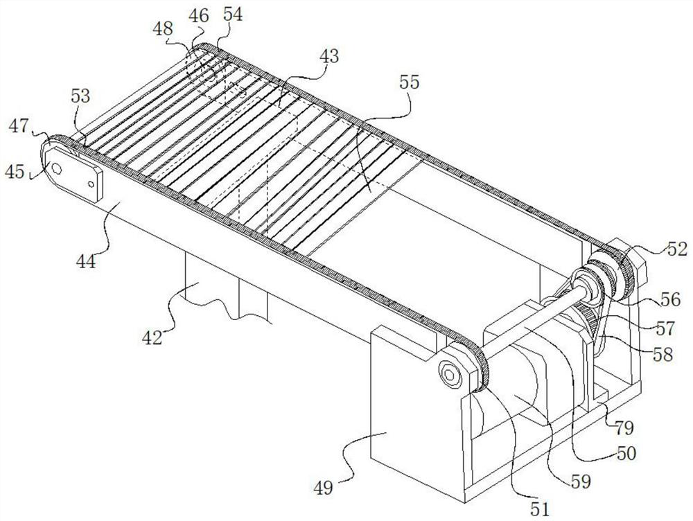 Air-drying discharging device suitable for cleaning of industrial parts