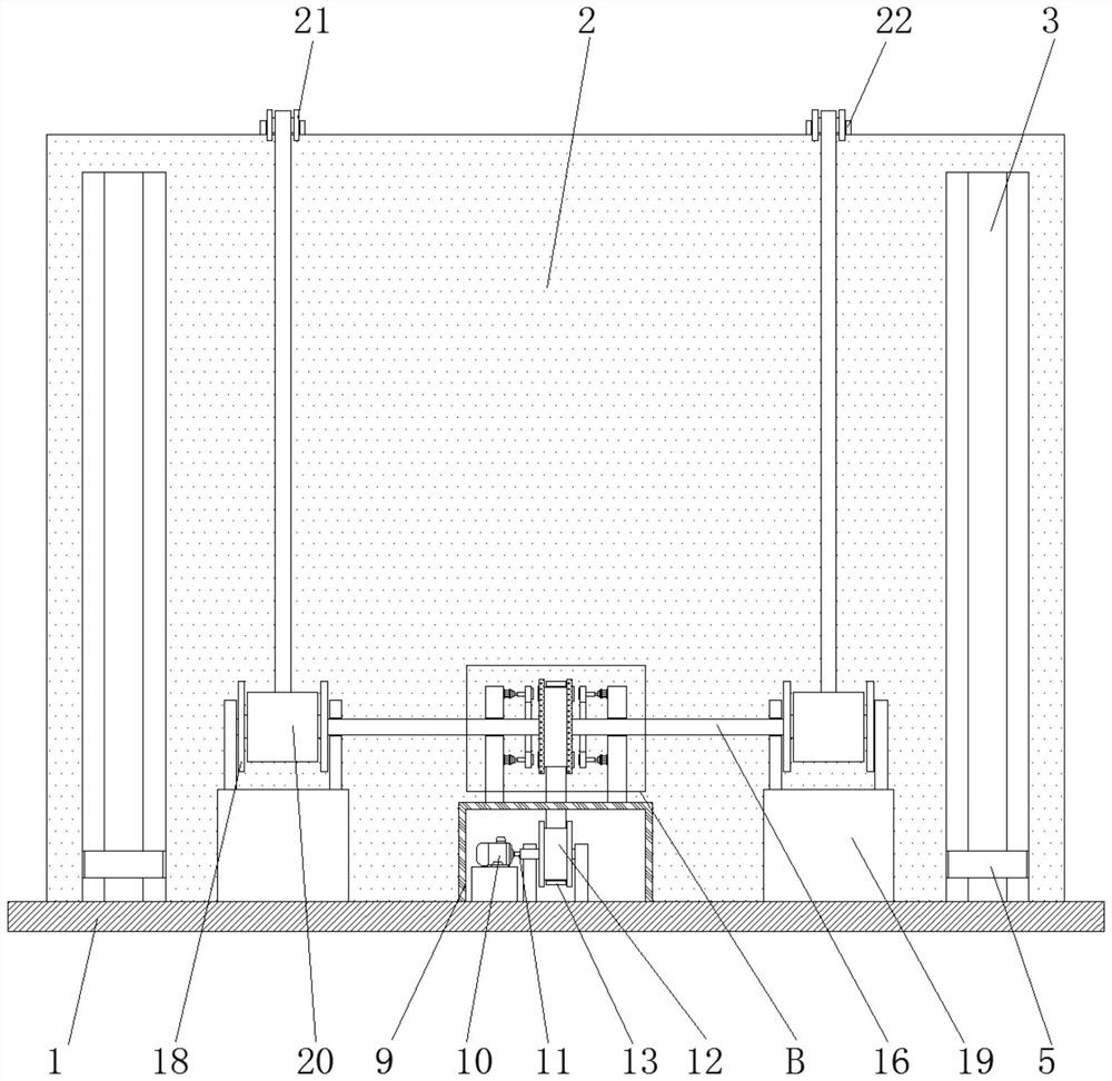 Anti-falling device for elevator