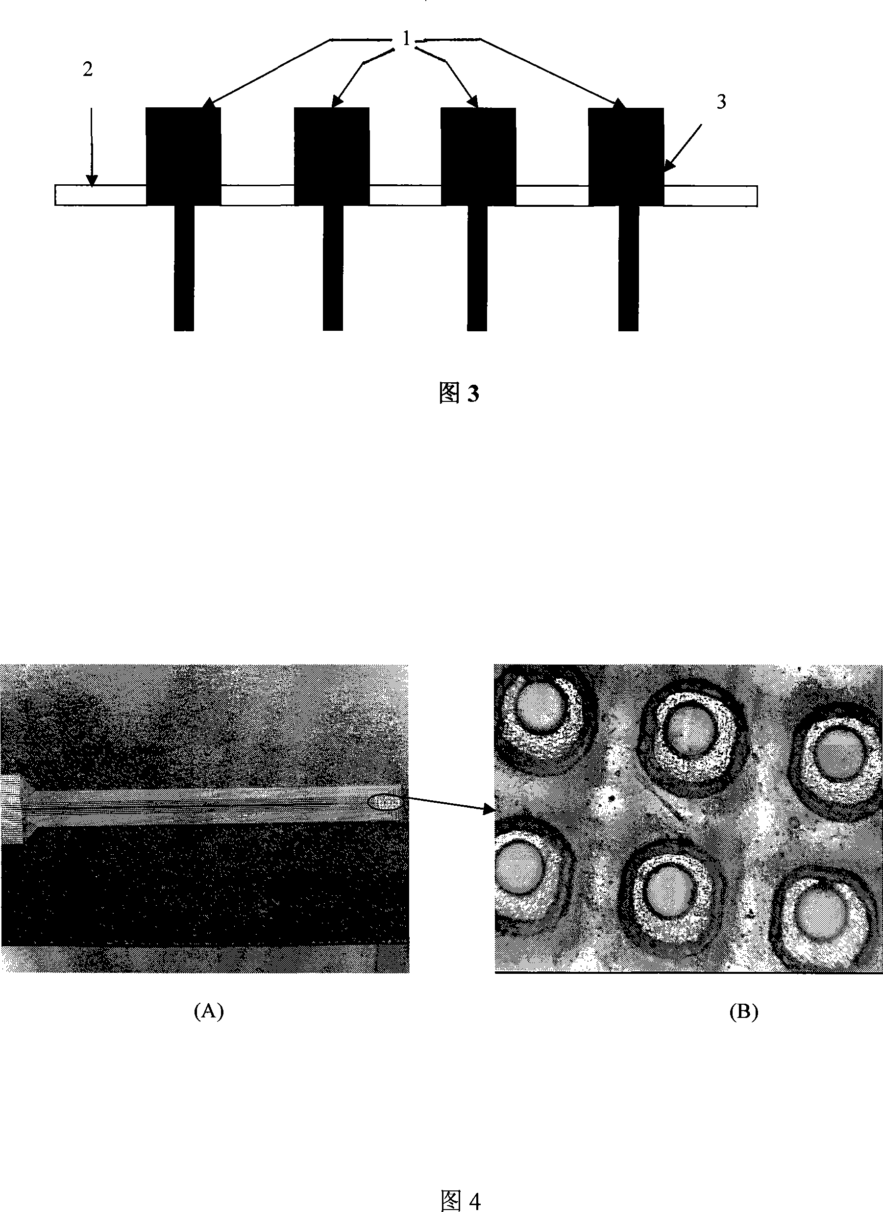 Plating self-welding method for three-dimensional micro-electrode array