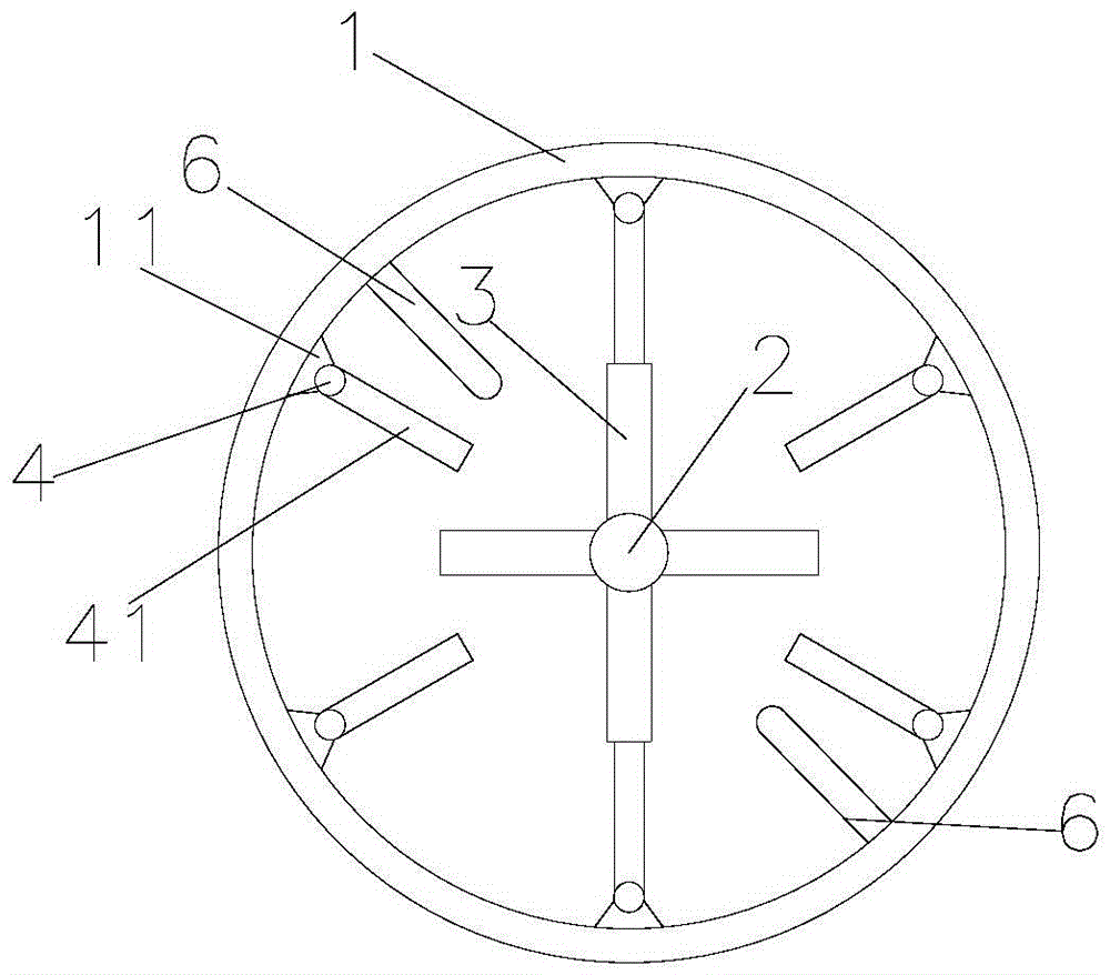 Dispersion system reaction device